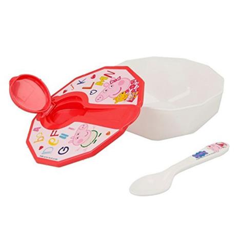 Peppa Pig Baby Bowl & Feeding Spoon Set Extra Image 1